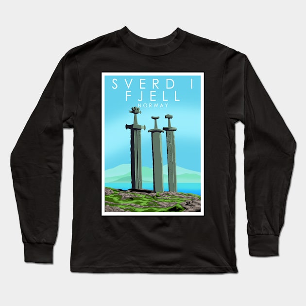 Sverd I Fjell Long Sleeve T-Shirt by Omega Art